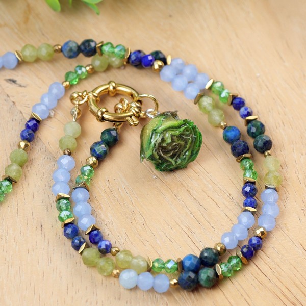 Close to the Heart Collection - Rosebud Necklace