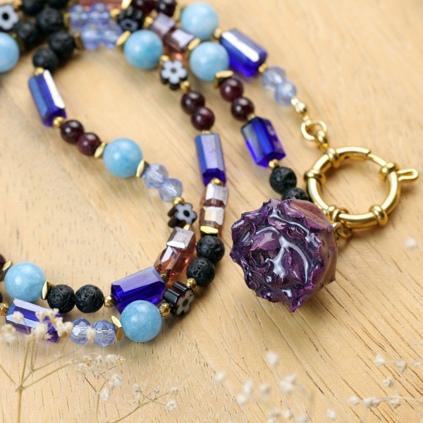 Close to the Heart Collection - Rosebud Necklace
