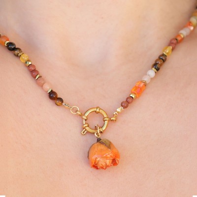 Close to the Heart Collection - Rosebud Necklace
