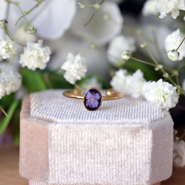 Forget-me-not ring
