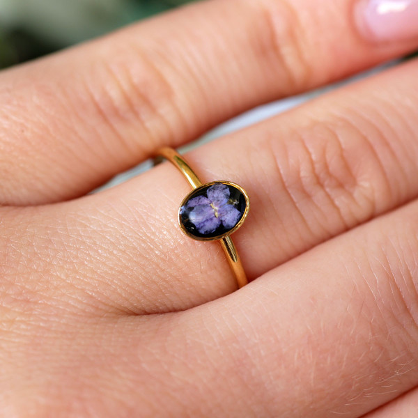 Forget-me-not ring